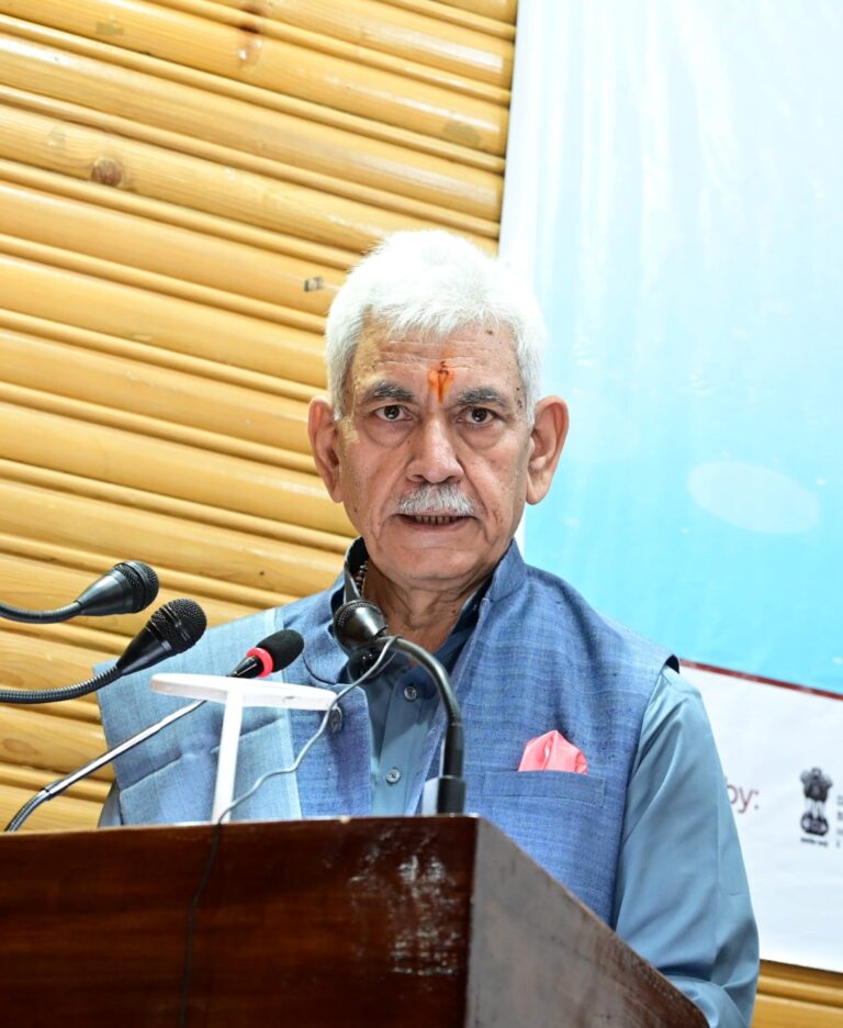 Sports reflect J&K’s identity, national unity: LG Sinha at Khelo India Winter Games in Gulmarg