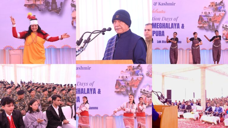 Lok Bhavan Marks Statehood Day of Tripura, Manipur & Meghalaya