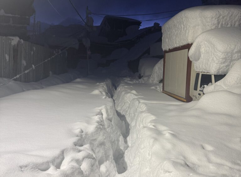 Snow Slides Off Rooftop, Man Buried Alive in South Kashmir’s Shopian, Rescued by Police