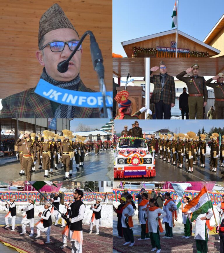 Full-Dress Rehearsal Held at DPL Pulwama Ahead of Republic Day Celebrations