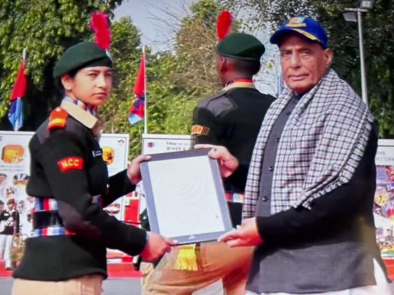 From Baramulla to National Honour: Cadet Arpandeep Kour Conferred Raksha Mantri Award