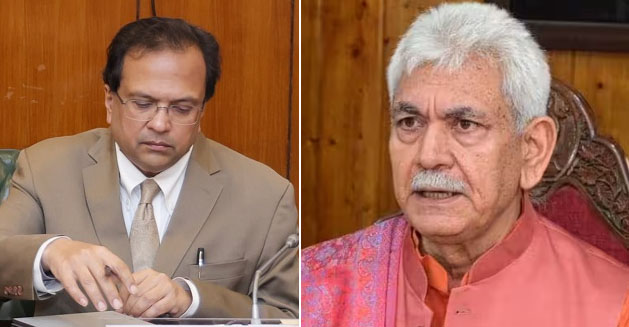 Union Home Secretary Holds Meeting With J-K LG On Security Situation