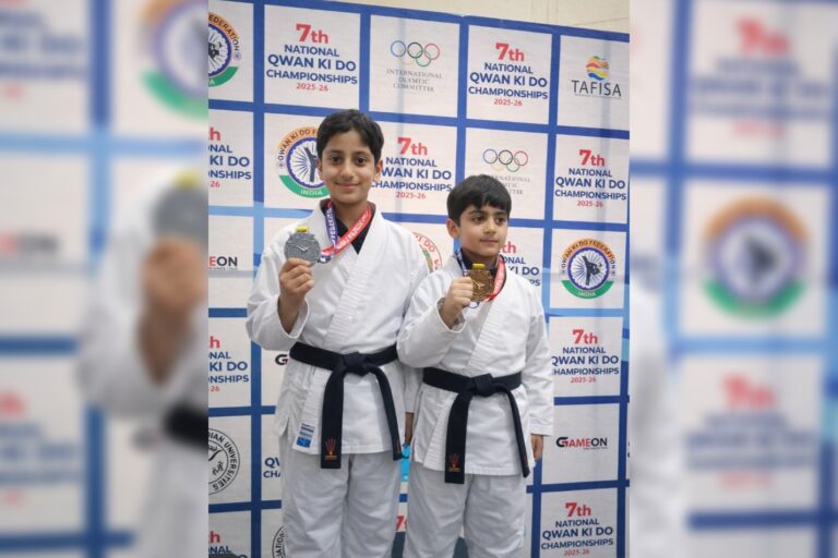 After UT Gold, Srinagar Brothers Excel at National Platform in Qwan Ki Do