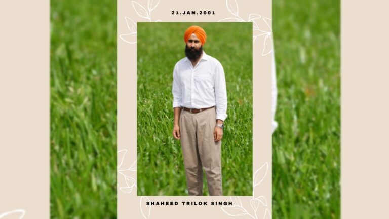 A Promise Kept, A Hero Remembered: The Lasting Legacy of Shaheed Trilok Singh