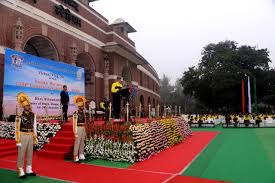 Union Minister of State for Home Affairs Shri Nityanand Rai virtually flags off CISF Vande Mataram Coastal Cyclothon–2026 from New Delhi
