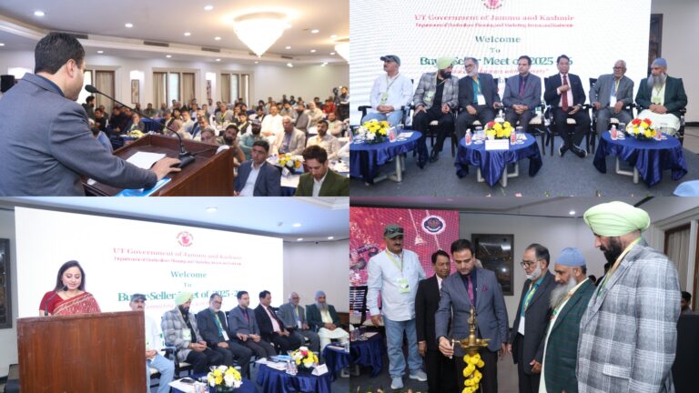 Department of Horticulture Planning and Marketing J&K Organizes Buyer–Seller Meet at New Delhi