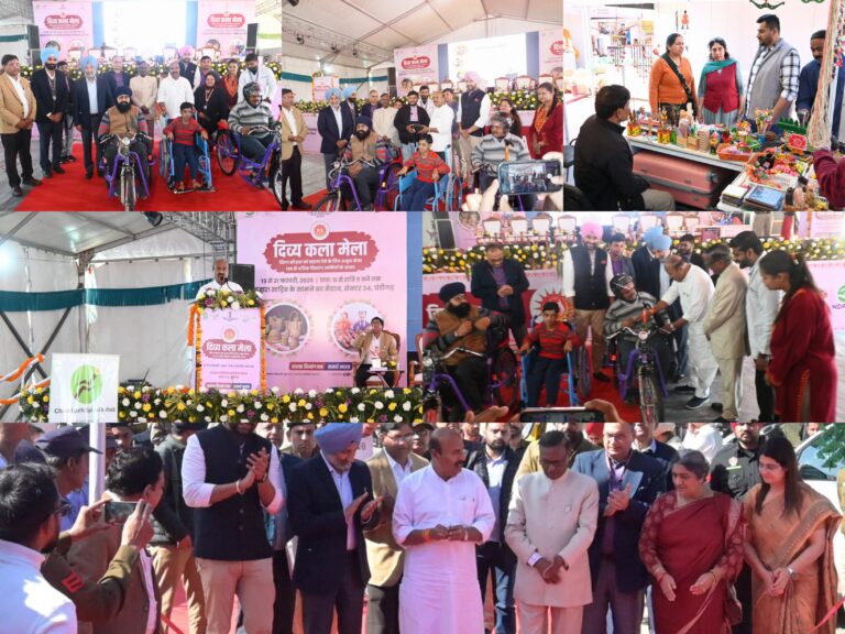 Dr. Virendra Kumar inaugurates 29th Divya Kala Mela in Chandigarh