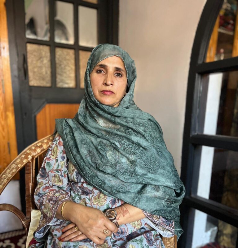 Hamida Jan Visits Aloosa After LG Assurance on Fire Station, Slams Bandipora Legislators