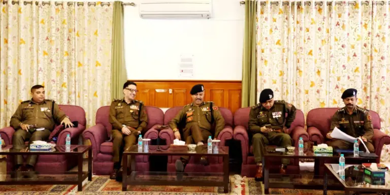 DGP J&K Reviews Security Scenario in Budgam, Calls for Focused Action Against Terror Ecosystem