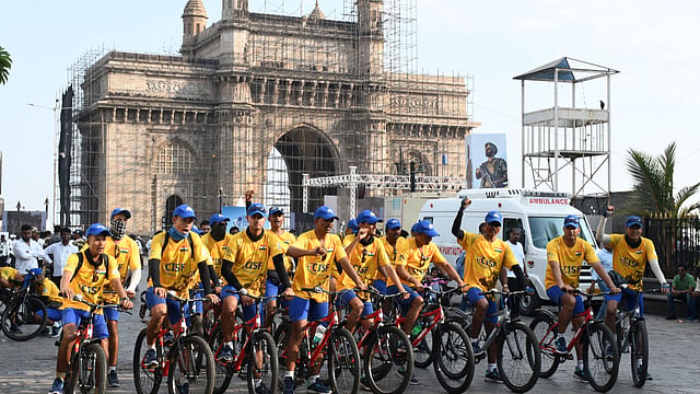 CISF Coastal Cyclothon Ends at Kochi After 6,553-km Unity Ride