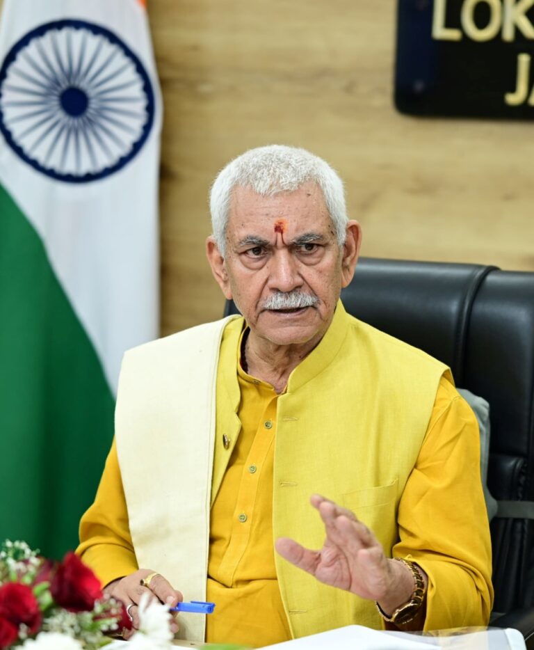 Return of Kashmiri Pandits is Modi Govt’s Commitment: LG Sinha