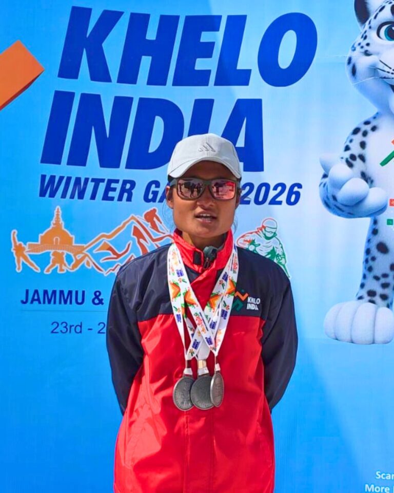 CRPF Constable Wins Three Silver Medals at Khelo India Winter Games in Gulmarg