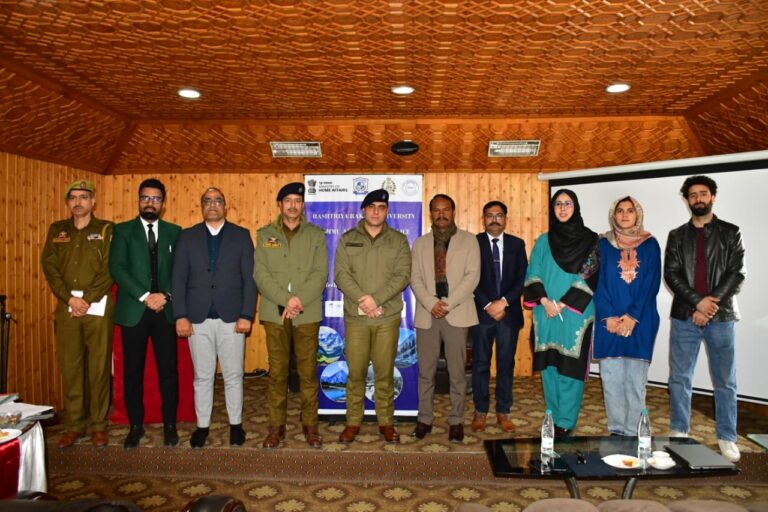 Rashtriya Raksha University and J&K Police Launch Tech-Infused Tourism Policing Program