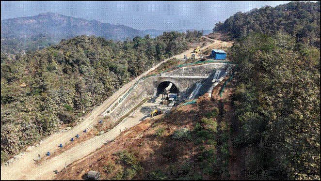 ​​​​​​​Second Mountain Tunnel Breakthrough Achieved in Palghar, Maharashtra for Mumbai–Ahmedabad Bullet Train Project