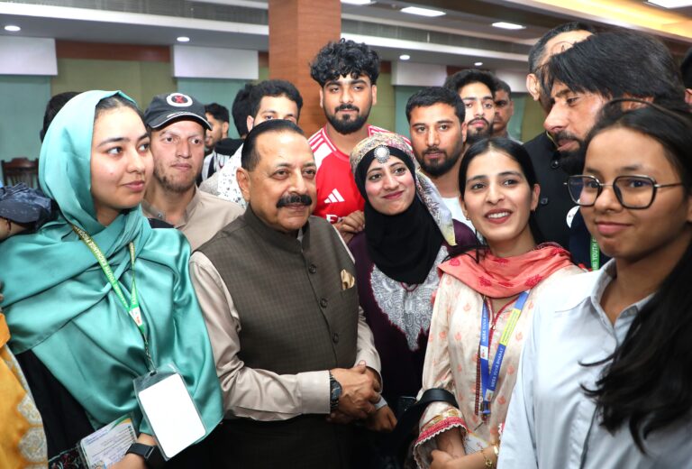 J&K Youth Emerging as National Contributors in Viksit Bharat’s Inclusive Development journey, says Dr. Jitendra Singh