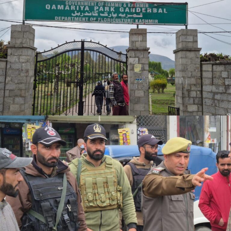 Concerns Mount Over Student Truancy in Ganderbal; Surprise Raid Conducted at Qamria Park