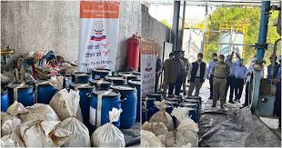 NCB Delhi Destroys 408 Kg Narcotics Worth ₹21 Crore in Major Disposal Drive