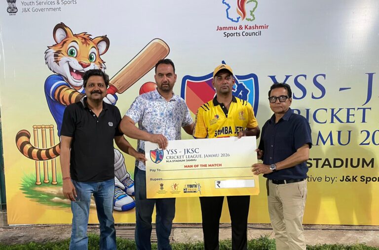 Jammu Sultans edge past Rajouri Leopards in YSS-JKSC Cricket League