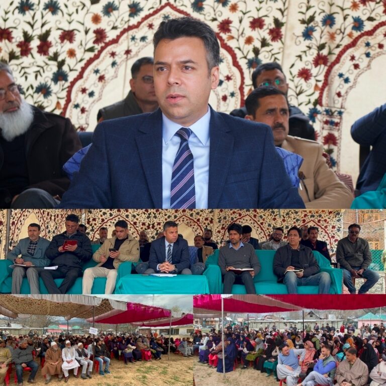 DDC Anantnag convenes Public Durbar at Shangus