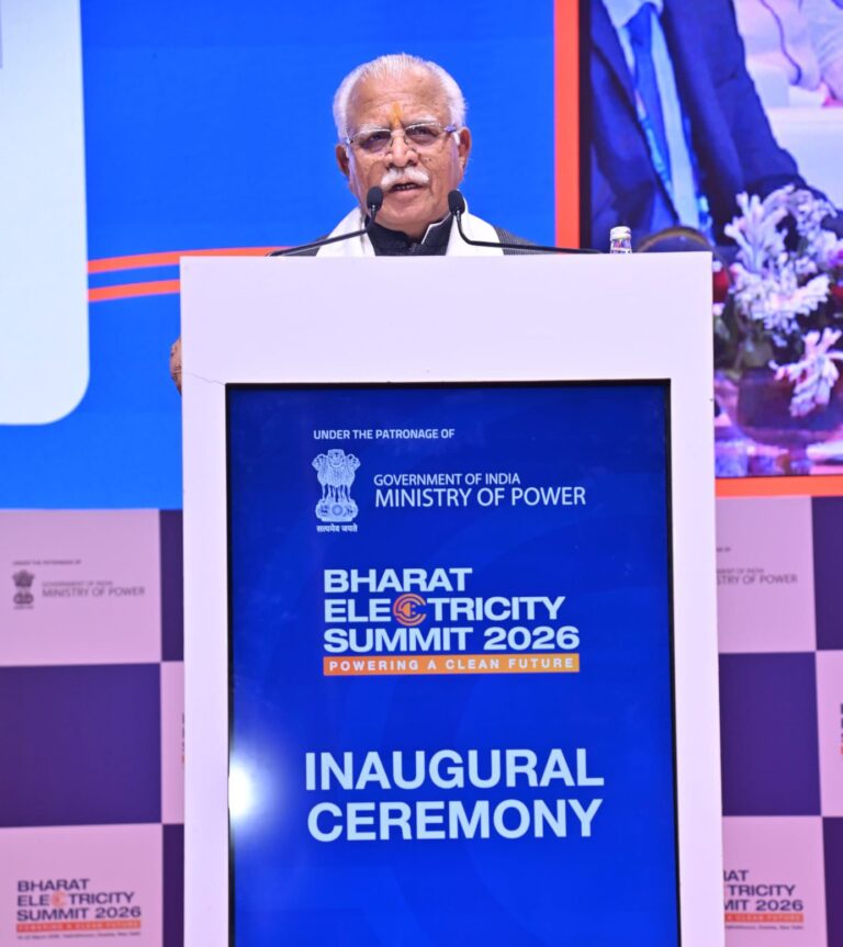 Union Power Minister inaugurates the maiden edition of the Biggest Electricity Show of India – Bharat Electricity Summit 2026