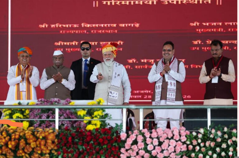 Modi Launches ₹3,600 Cr PowerGrid Projects in Rajasthan