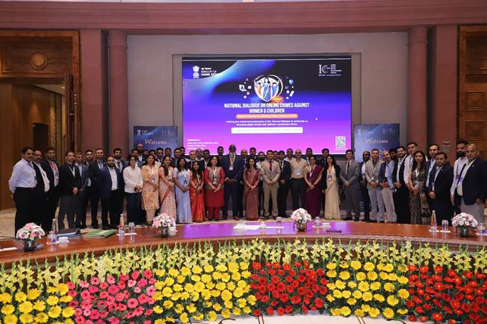 Union Home Secretary Shri Govind Mohan inaugurates ‘National Dialogue on Online Crimes Against Women and Children’ in New Delhi