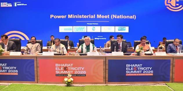Power Minister Chairs Ministerial Meet with States and UTs at the Bharat Electricity Summit 2026