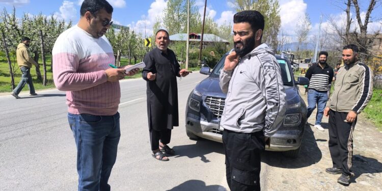 MVD conducts major enforcement drive across Kashmir Division