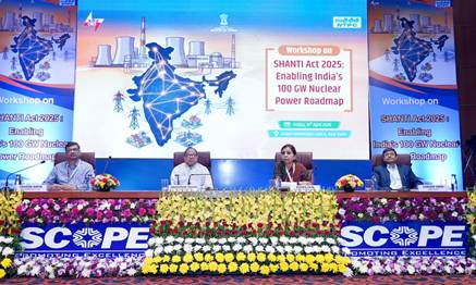 Workshop on SHANTI Act, 2025: Enabling India’s 100 GW Nuclear Power Roadmap through Public–Private Partnership