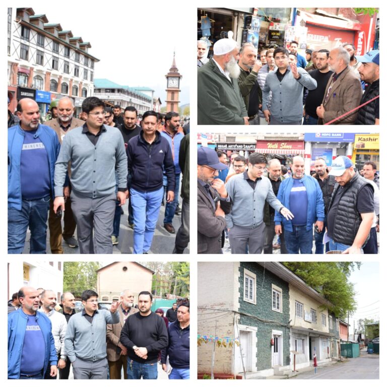 CEO SSCL Conducts On-Ground Inspection at Lal Chowk; Orders Immediate Redressal of Public Grievances