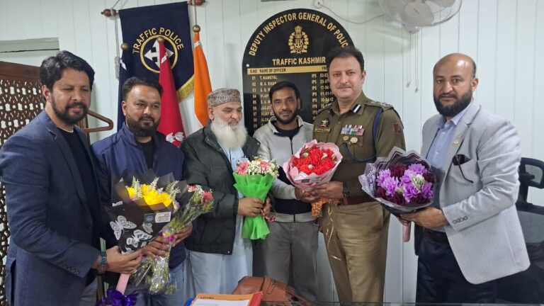 DIG Haseeb Ur Rehman Unveils AI-Driven Traffic Reform Plan for Kashmir