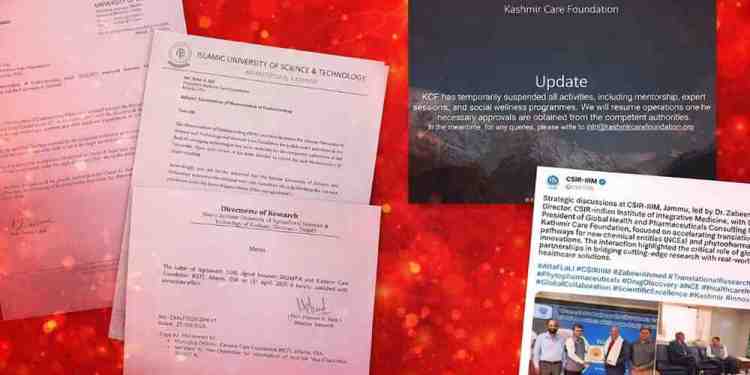 J&K: US-based KCF shuts down operations citing lack of approvals from ‘competent authorities’     Srinagar,