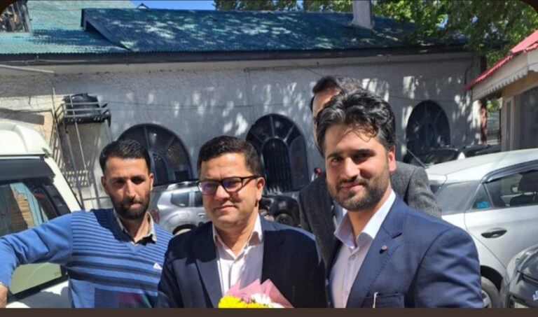 Director A&T Kashmir reviews functioning of Saddar Treasury Srinagar