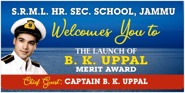 Uppal Merit Award Launched to Boost Student Excellence in Jammu School