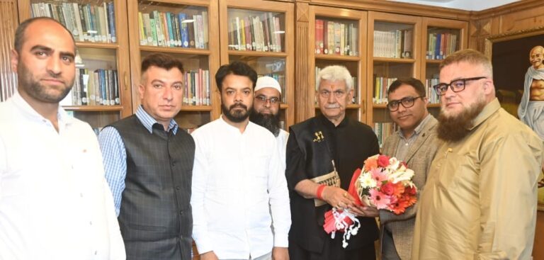 Revenue Clerical Fraternity Submits Long-Pending Demands to LG Sinha
