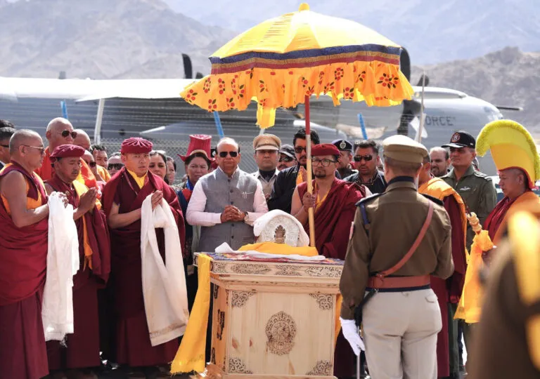 Leh Bids Emotional Farewell to Sacred Piprahwa Relics After Historic Exposition