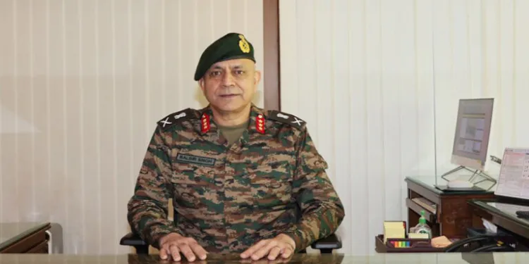 Lt Gen Balbir Singh Takes Over As GOC 15 Corps