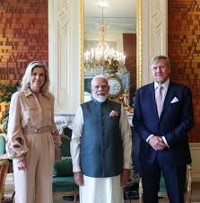 Prime Minister calls on Their Majesties King Willem-Alexander and Queen Máxima of the Netherlands