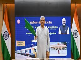 Union Railway Minister Shri Ashwini Vaishnaw Flags Off New Jalore–Delhi Rail Service