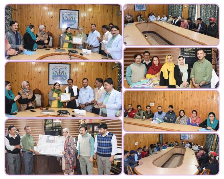 GMC Srinagar bids farewell to Retiring Employees