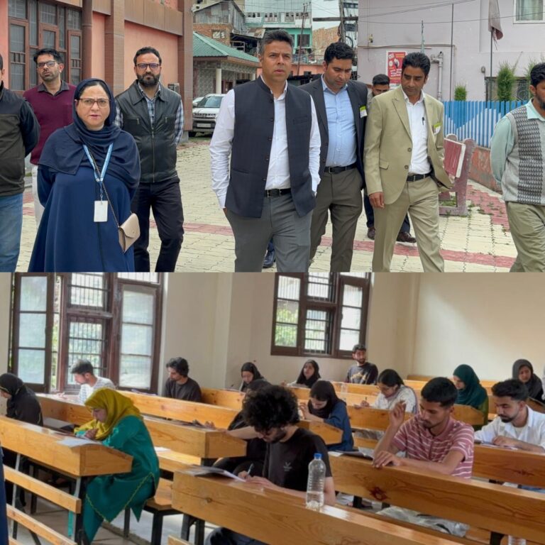 NEET (UG) 2026 concludes smoothly in Anantnag; 9112 candidates appear at 29 examination centres: DC oversees arrangements