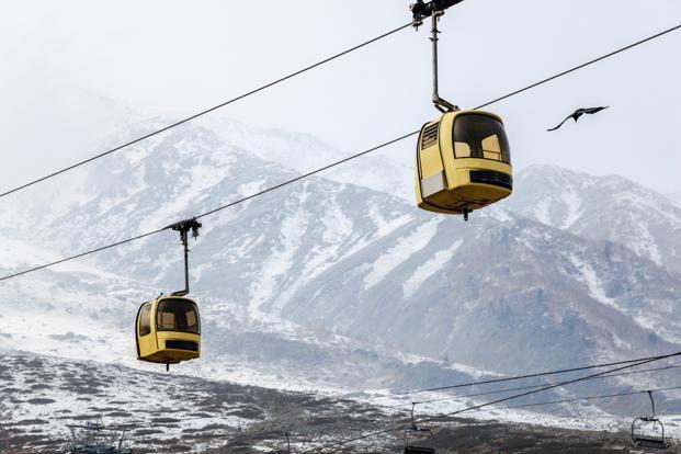 Gulmarg cable car breakdown: LG Sinha monitors rescue ops, assures safety of stranded tourists