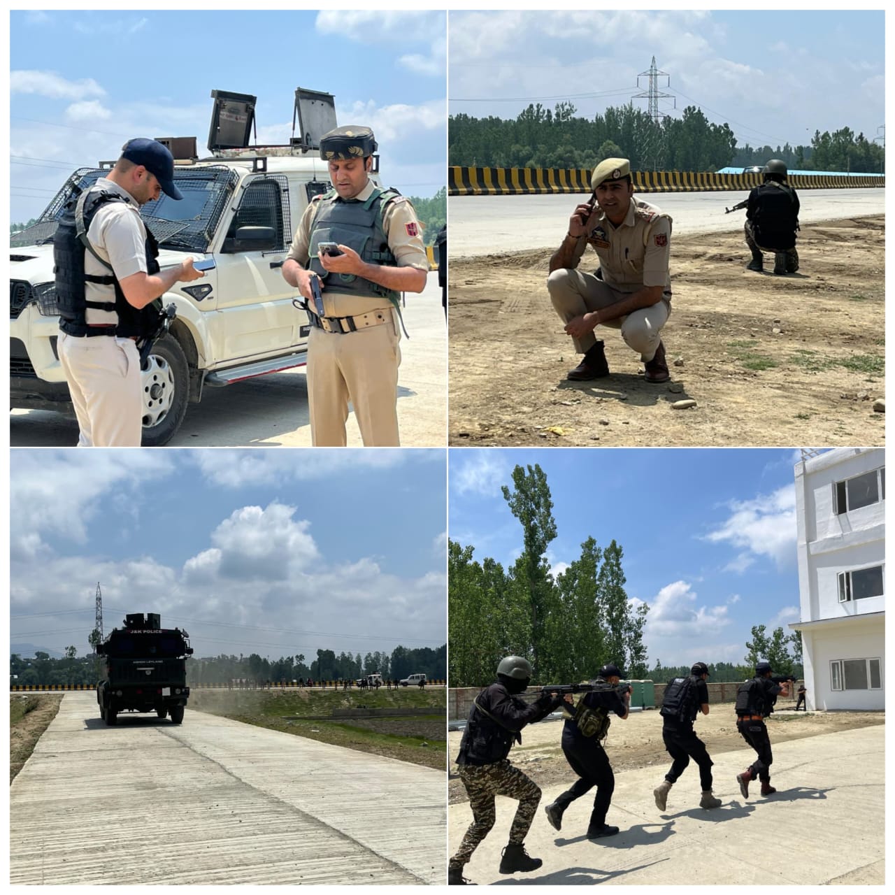 Despatch Cop J&K Police conducts mock drill in Anantnag ahead of SANJY-2026 ...